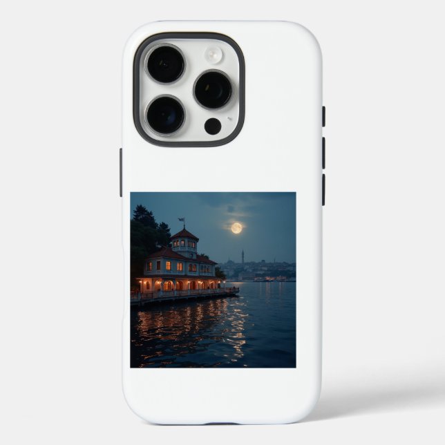 Funda iPhone 16 Pro Este es un estuche de teléfono para la noche. (Reverso )