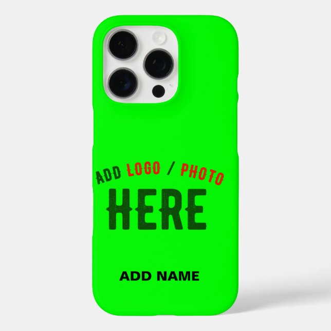 FUNDA iPhone 16 PRO ESTILO PERSONALIZADO MODERNO NEON VERIFICADO VERIF (Reverso )