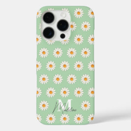 Funda iPhone 16 Pro Estuche Daisy Floral para iPhone y iPad de moda - 
