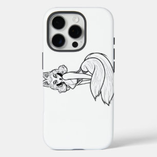 Funda iPhone 16 Pro estuche de teléfono chica fox