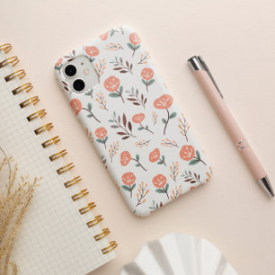 Funda iPhone 16 Pro Estuche de teléfono floral Red Poppies