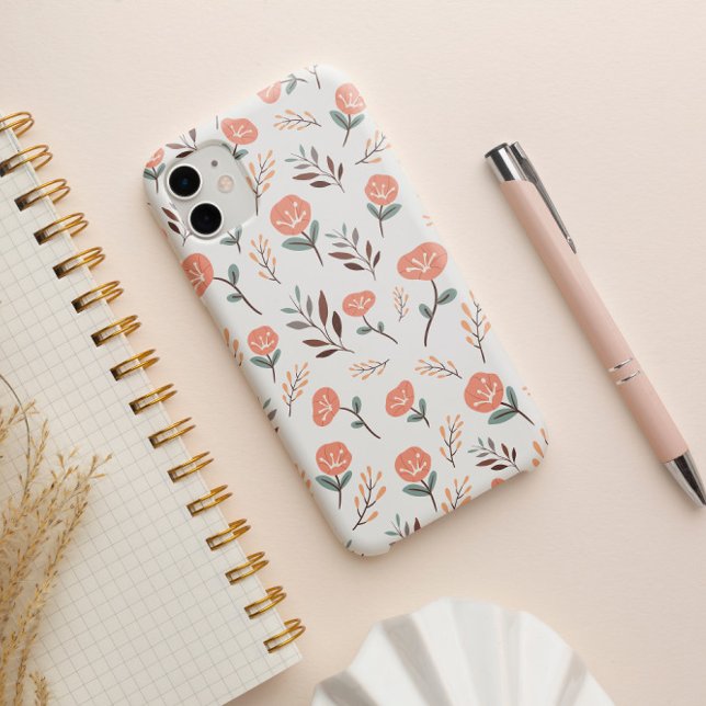 Funda iPhone 16 Pro Estuche de teléfono floral Red Poppies (Subido por el creador)