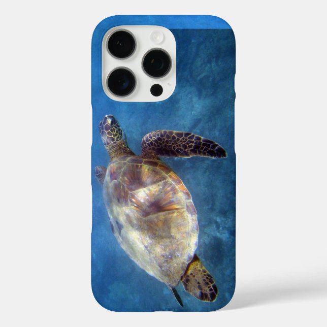 Funda iPhone 16 Pro Estuche Hawaiian Sea Turtle iPhone / iPad (Reverso )