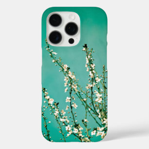 Funda iPhone 16 Pro Estuche para iPhone Botánico verde azulado Aqua Be
