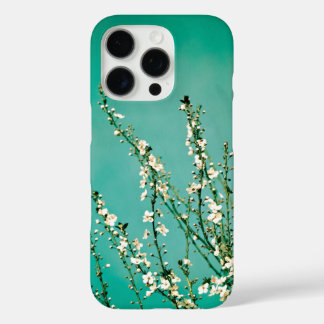 Funda iPhone 16 Pro Estuche para iPhone Botánico verde azulado Aqua Be