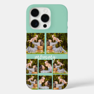 Funda iPhone 16 Pro Estuche para iPhone Collage de fotos personalizado