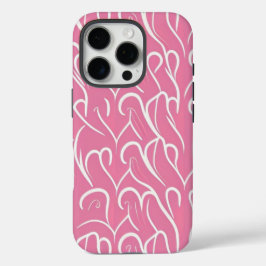 Funda iPhone 16 Pro Estuche para iPhone de diseño de corazón