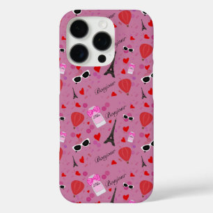 Funda iPhone 16 Pro Estuche para iPhone inspirado en París
