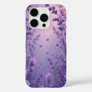 Funda iPhone 16 Pro Estuche para iPhone March Birth flower_Violet v0.1