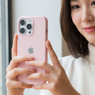 Funda iPhone 16 Pro Estuche para iPhone Pastel Pink personalizado con 