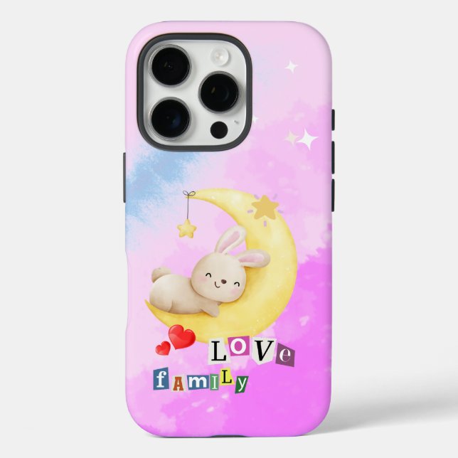 Funda iPhone 16 Pro Estuche para iPhone rosa / iPad (Reverso )