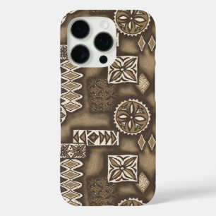 Funda iPhone 16 Pro Estuche para iPhone Wave Warrior Hawaiian Tapa Fun