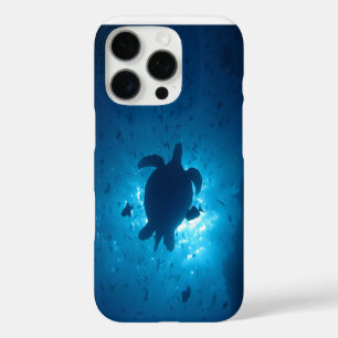Funda iPhone 16 Pro Estuche para teléfono de iphone de silueta de tort