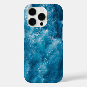 Funda iPhone 16 Pro Estuche Rippling Ocean Water iPhone - Serene Blue 