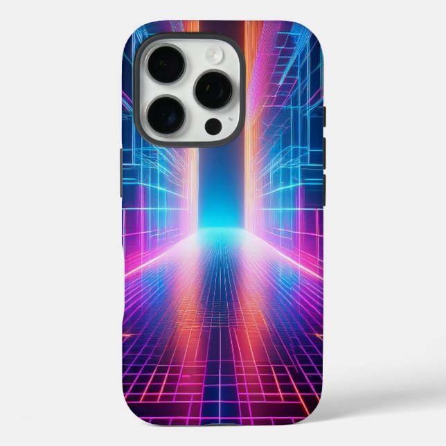 Funda iPhone 16 Pro Estudios PixelPop (Reverso )