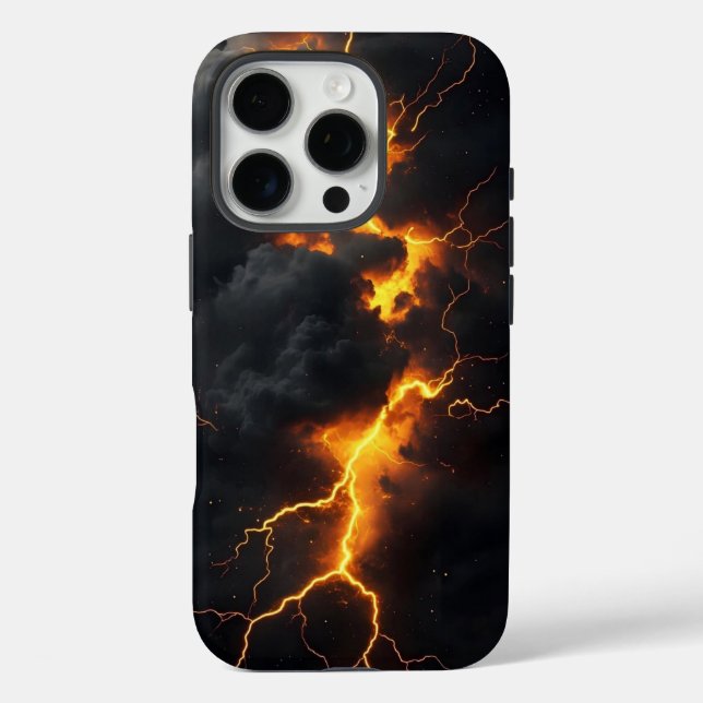 Funda iPhone 16 Pro Falla Eléctrica (Reverso )