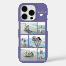 Familia Moderna 6 Foto Púrpura
