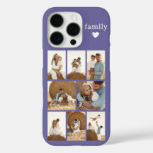 Familia Moderna 8 Foto Púrpura