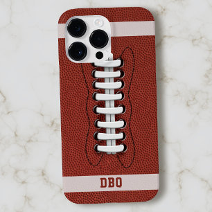 Funda iPhone 16 Pro Fanático Deportivo Monograma Estuche para teléfono