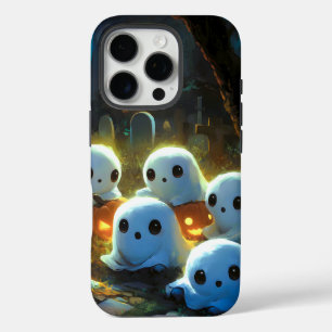 Funda iPhone 16 Pro Fantasma de Halloween