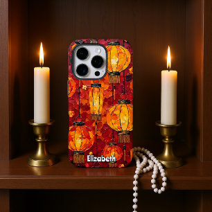 Funda iPhone 16 Pro Faroles rojos y Naranjas