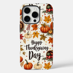 Funda iPhone 16 Pro Feliz Día de Acción de Gracias Funda-Mate iPhone 1