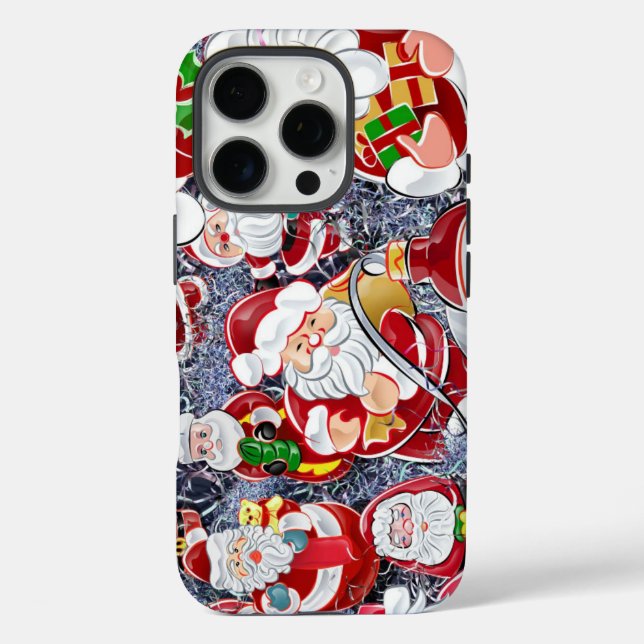 Funda iPhone 16 Pro Feliz navidad y feliz año nuevo (Reverso )