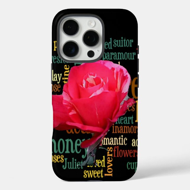 Funda iPhone 16 Pro feliz San Valentín en estilo.png (Reverso )