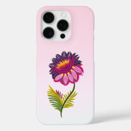 Funda iPhone 16 Pro Flor aislada