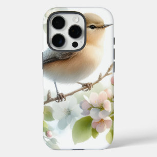 Funda iPhone 16 Pro Flor de cerezo en flor acuarela de primavera