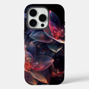 Funda iPhone 16 Pro Flor de Loto Cósmico Celestial en Flor