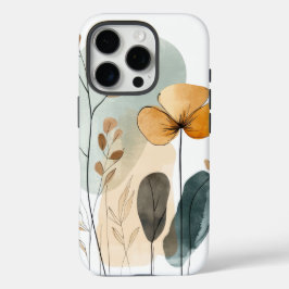 Funda iPhone 16 Pro Floral acuarela de Moda Boho