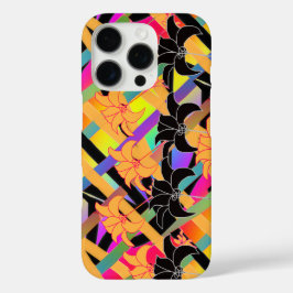 Funda iPhone 16 Pro Floral entrelazada