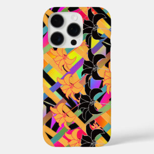 Funda iPhone 16 Pro Floral Entrelazada