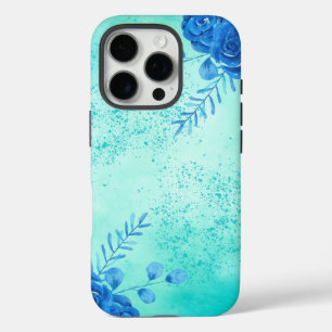 Funda iPhone 16 Pro Flores de acuarela de cereza