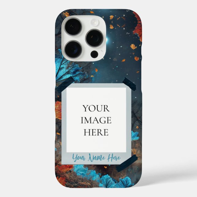 Funda iPhone 16 Pro Flores de estrellas (Reverso )