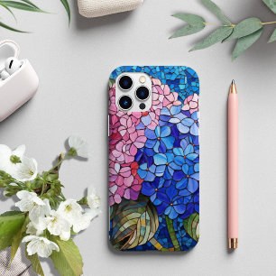 Funda iPhone 16 Pro Flores de hidrangea acuarelas