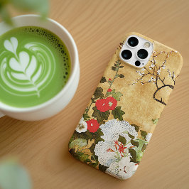 Funda iPhone 16 Pro Flores de las cuatro estaciones, Saito Ippo, arte