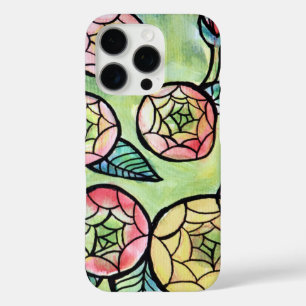 Funda iPhone 16 Pro Flores Ranunculus Ilustracion de flores de color r