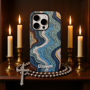 Funda iPhone 16 Pro Flujo rítmico de la tierra