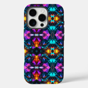Funda iPhone 16 Pro Formaciones de rock mineral brillantes