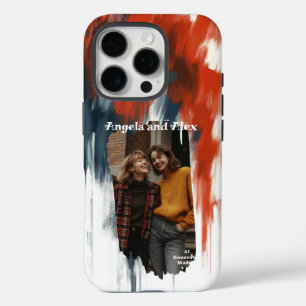 Funda iPhone 16 Pro Foto de pincelada