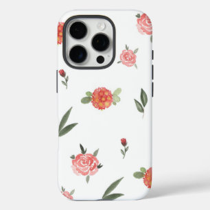 Funda iPhone 16 Pro Foto floral personalizada única
