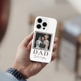 Funda iPhone 16 Pro Foto moderna personalizada de papá