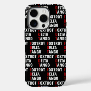 Funda iPhone 16 Pro Foxtrot Delta Tango