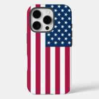 Funda-Mate Patriótico Apple iPhone 15 Pro, bandera