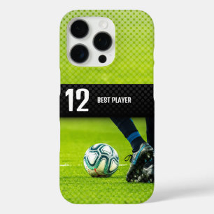 Funda iPhone 16 Pro Fútbol Mejor jugador de fútbol No.
