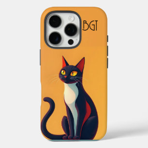 Funda iPhone 16 Pro Gato curioso