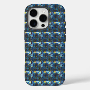 Funda iPhone 16 Pro Gato Negro