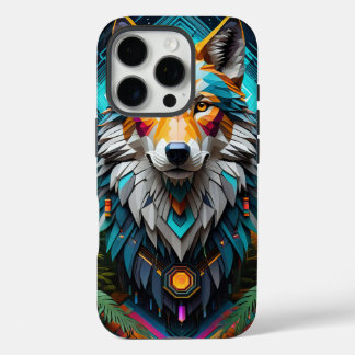 Funda iPhone 16 Pro Geo Wolf